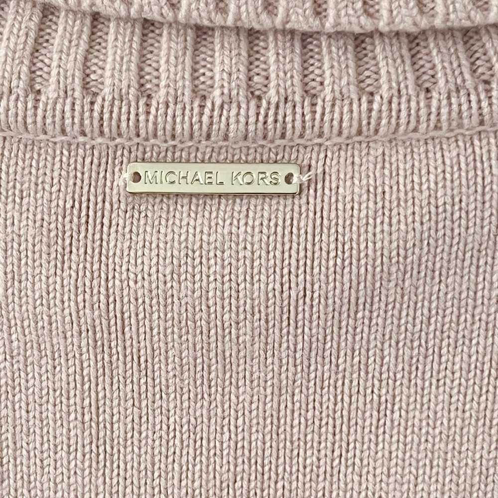 Michael Kors Pink Cowl Turtleneck Sweater - Picture 13 of 14